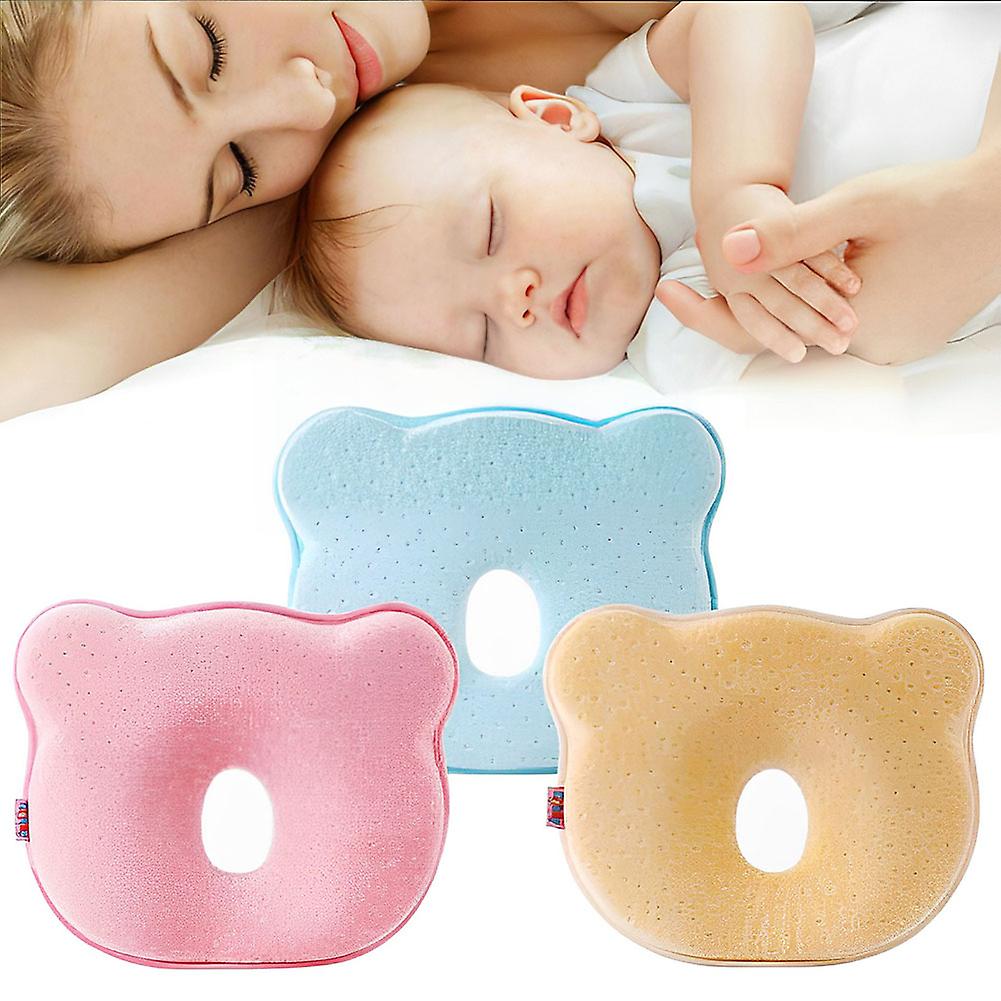 Memory Foam Baby Pillow for Infants – Ergonomic Support – Soft and Comfortable – Ideal for Sleep – UK Standard Size
