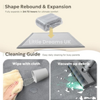 Premium Soft Play Mat | Cozy, Non-Toxic & Ideal for Baby's Adventure Zone