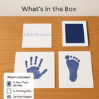 Baby Handprint Kit | Safe, Non-Toxic Ink for Lasting Memories & Unique Keepsakes for Parents and Grandparents