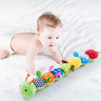 Sensory Plush Rattle Caterpillar | Soft, Musical & Ideal for Baby's Sensory Development and Playtime Fun