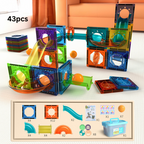 MysticMarble™ | Magnet Building Marble Run Set | Creative STEM Toy for Kids | Engaging Construction Activity for Hours of Fun