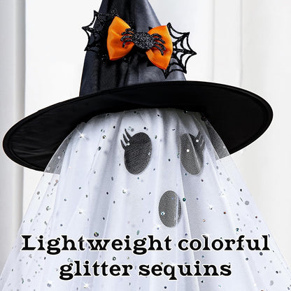 Halloween Ghost Decorations | Remote Control String Lights for Outdoor and Indoor Parties, Perfect for Yards, Gardens & Lawn Displays