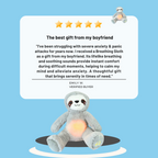 Breathing Otter Plush Toy - Soothing Stitch Teddy for Anxiety & Stress Relief