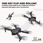Mini Drone with 4K Camera | Easy Controls, Long Battery Life & Ideal for Kids' Aerial Adventures
