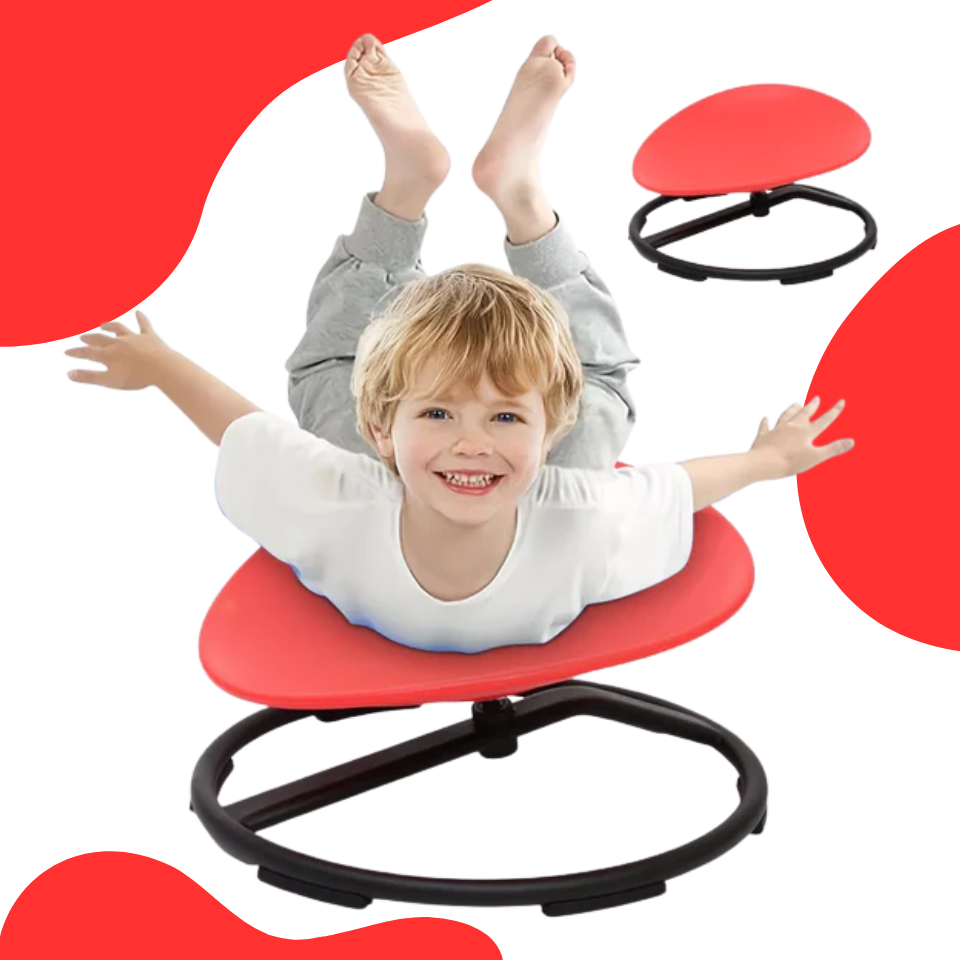 Sensory Spinning Chair for Kids – 360° Swivel Sensory Chair for Autism & ADHD | Therapy Seat for Balance & Coordination UK