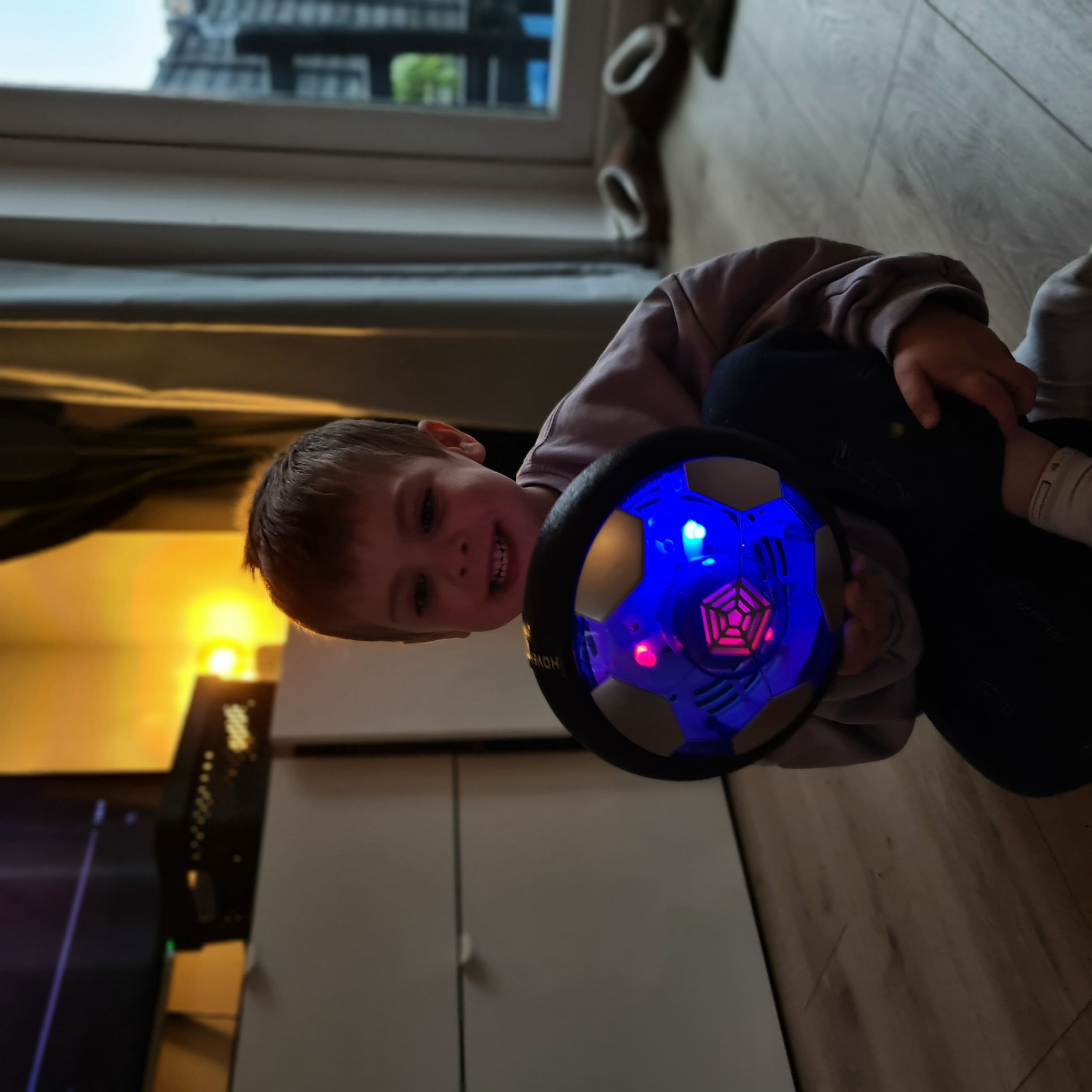 Hoverball | Glow-in-the-Dark Hover Football for Indoor Play