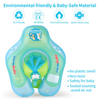 Baby Swim Float with Sunshade Canopy | Safety Buckle, Quick-Drying & Ideal for Infants 3-36 Months