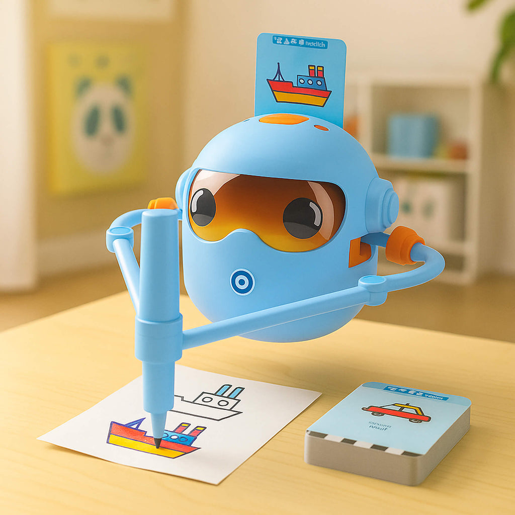 AI Drawing Robot for Kids | Step-by-Step Guidance, Mess-Free & Perfect for Ages 3+