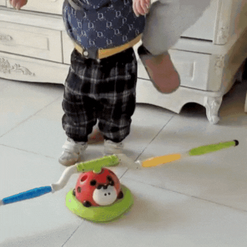 3-in-1 Active Play Toy for Kids | Jumping Pad, Ring Toss & Rocket Launcher for Indoor and Outdoor Fun