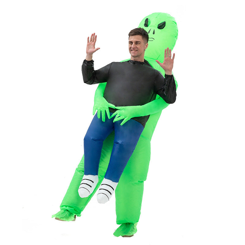 Inflatable alien costume