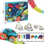 Anti-Gravity Racing Track | Glow-in-the-Dark, LED Car & Flexible Layout for Kids Aged 3+