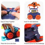 Anti-Gravity Racing Track | Glow-in-the-Dark, LED Car & Flexible Layout for Kids Aged 3+