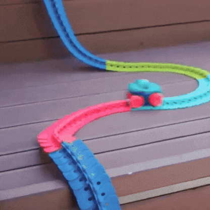 Anti-Gravity Racing Track | Glow-in-the-Dark, LED Car & Flexible Layout for Kids Aged 3+
