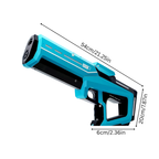 Electric Water Gun | USB Rechargeable, Long-Range Blast & One-Click Refill for Outdoor Summer Fun