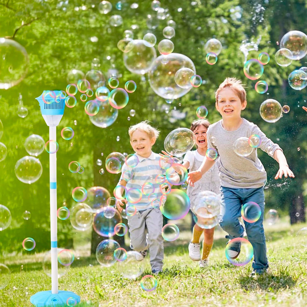 Automatic Bubble Maker | Colorful Lights & Mess-Free Fun for Kids' Backyard Parties