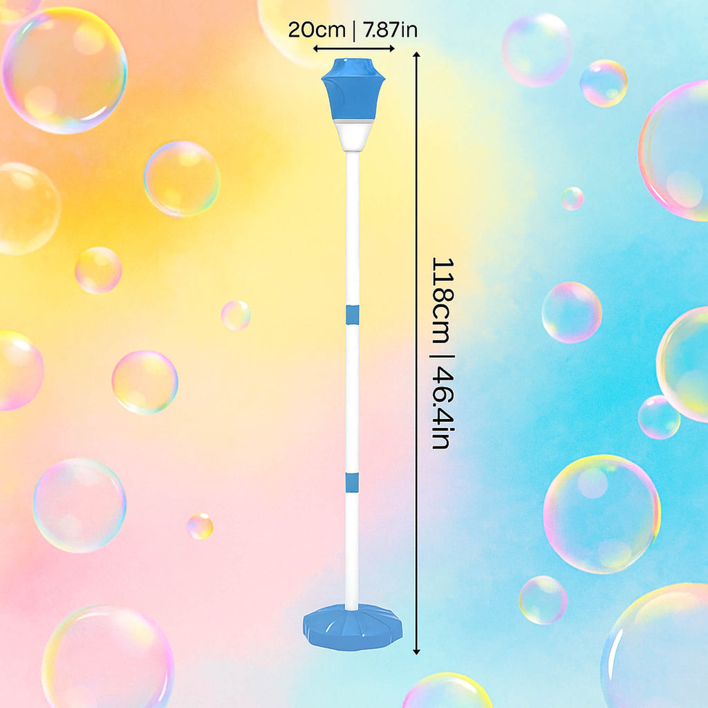 Automatic Bubble Maker | Colorful Lights & Mess-Free Fun for Kids' Backyard Parties