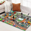 Image of City Car Play Mat with Cars Educational Toys 3 Years Old