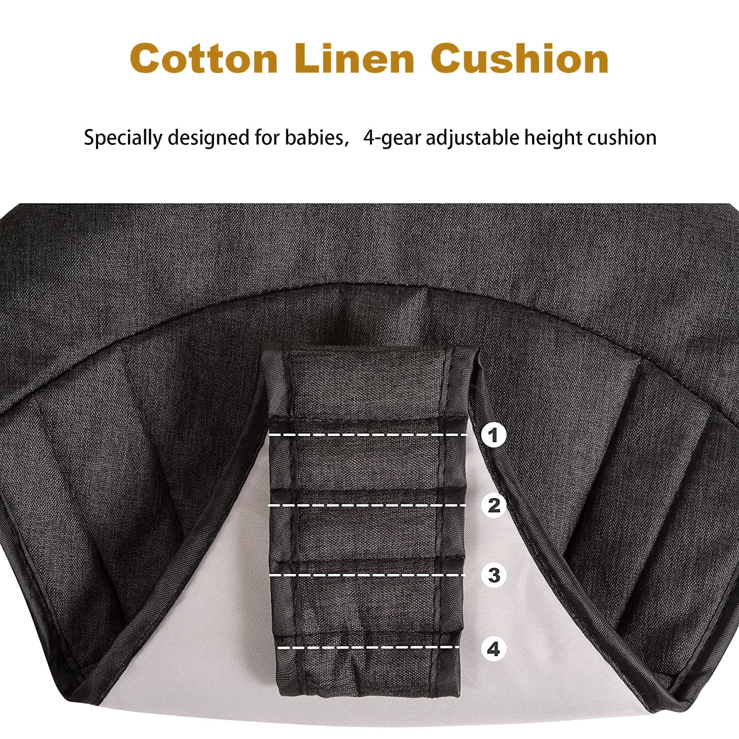 Anti Rollover Baby Walker | Adjustable Height, Wide Base & Safe for Babies Aged 6-18 Months