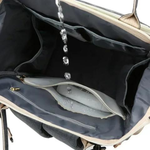 Baby Changing Backpack with Fold-Out Bed | Water-Resistant, Organised & Ideal for On-the-Go Parents