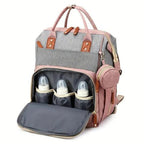Baby Changing Backpack with Fold-Out Bed | Water-Resistant, Organised & Ideal for On-the-Go Parents