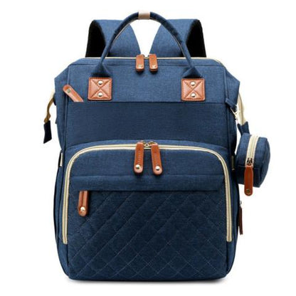 Baby Changing Backpack with Fold-Out Bed | Water-Resistant, Organised & Ideal for On-the-Go Parents