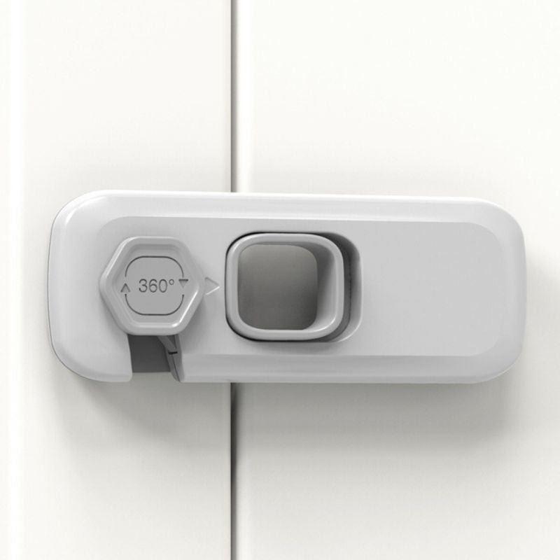 Child Safety Locks | Easy-to-Install, Self-Adhesive & Ideal for Cabinets and Appliances