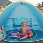Baby & Toddler Beach Tent | UV Protection, Waterproof & Integrated Pool for Summer Fun