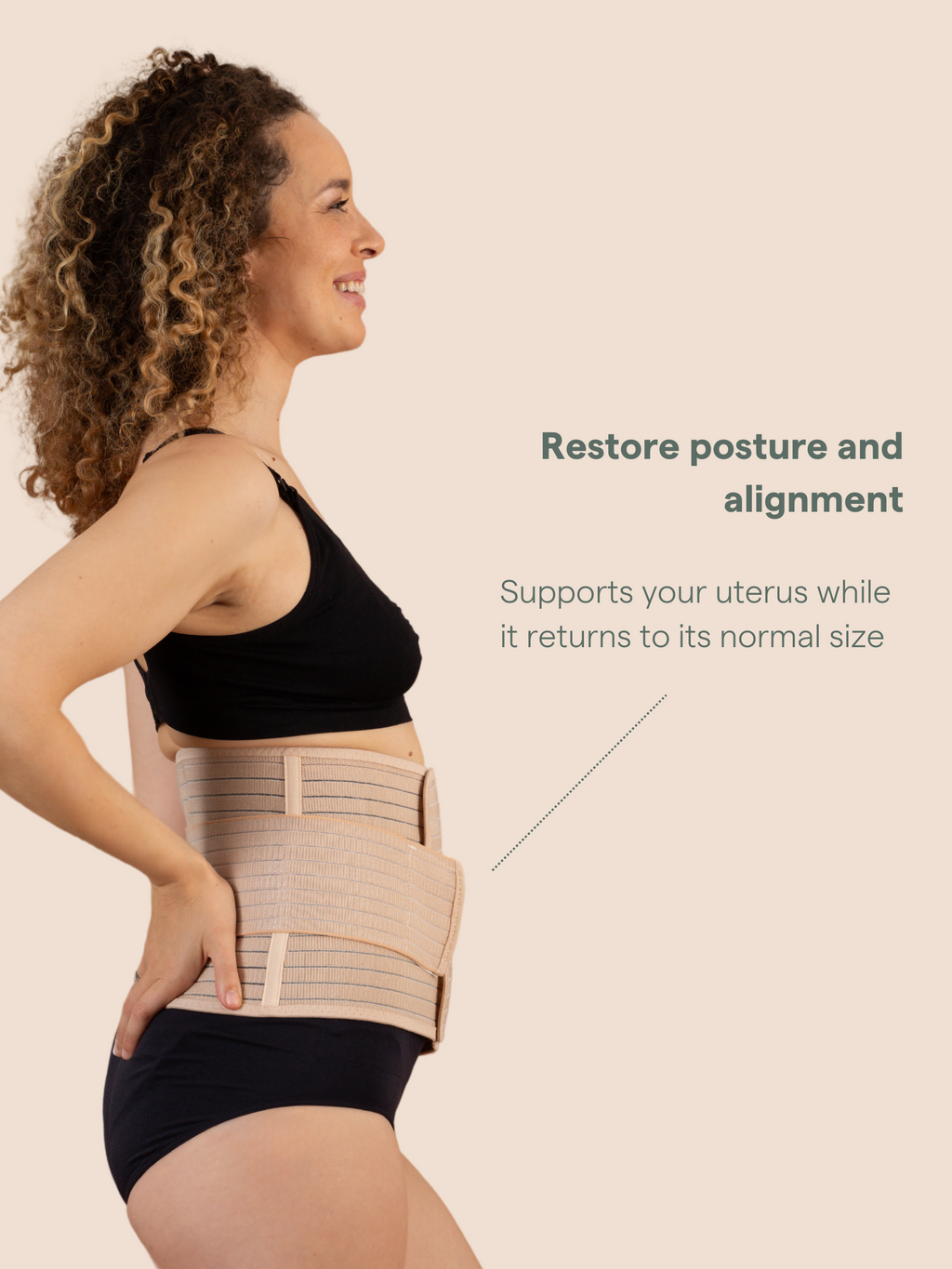 Postpartum Support Belt – Postpartum Belly Wrap for Recovery & Core Support - For C-Section & Natural Delivery