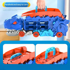 Dinosaur Toy Car Play Truck with Interactive Features for Kids' Imaginative Play and Learning