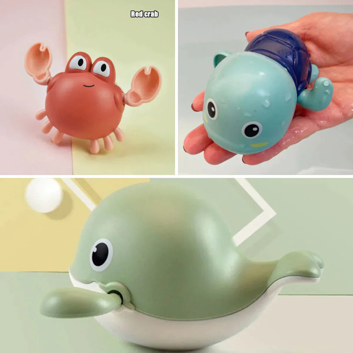 Bathing Friends | Colorful Swimming Bath Toys for Kids | Promotes Motor Skills & Hand-Eye Coordination