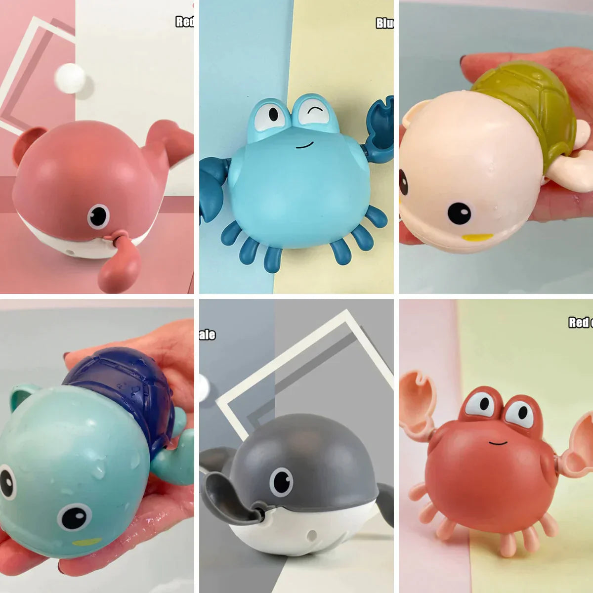 Bathing Friends | Colorful Swimming Bath Toys for Kids | Promotes Motor Skills & Hand-Eye Coordination