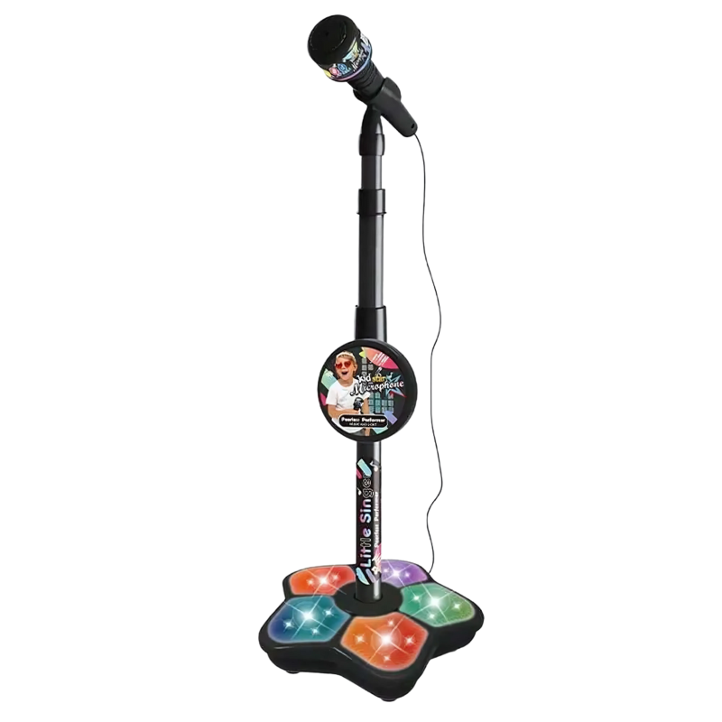 Kids Karaoke Microphone Toy – Wireless Singing Mic with Lights & Sound for Children
