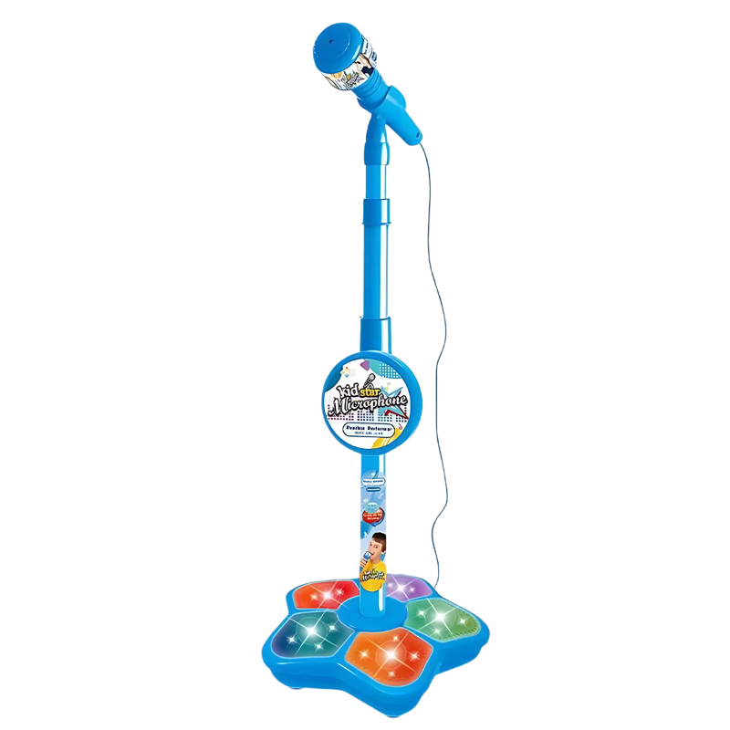Kids Karaoke Microphone Toy – Wireless Singing Mic with Lights & Sound for Children