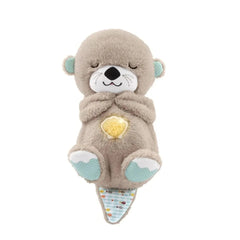 Snuggle Sleeping Otter Plush Toy - Breathing Calm & Relaxation Companion