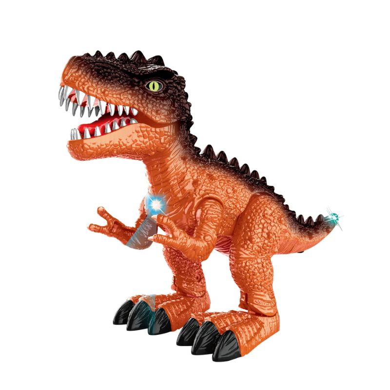 Robotic Dinosaur Toy – Interactive Dinosaur Robot with Sound, Lights & Touch-Activated Movement for Kids