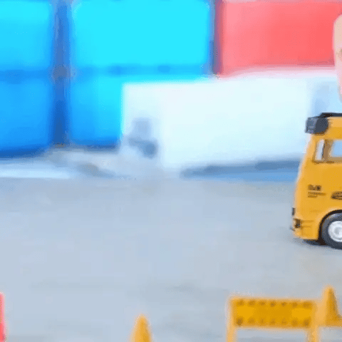 Digger Toy for Kids – Construction Excavator with Lights, Sounds & Movable Arm