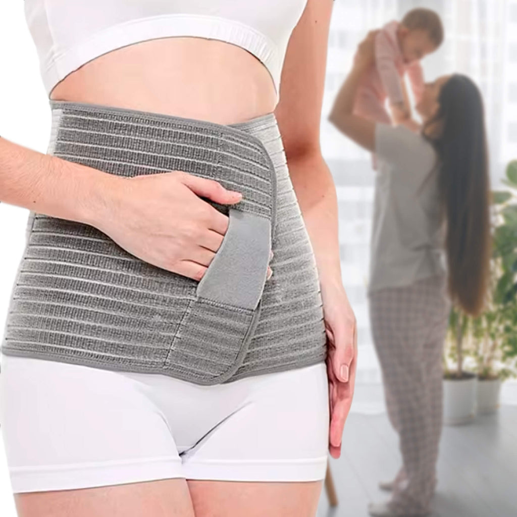 C-Section Abdominal Binder – Postpartum Stomach Band for Tummy Support & Post-Birth Recovery