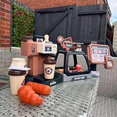 Children’s Coffee Machine & Bakery Station Toy Set - Perfect Gift for Little Chefs!