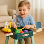 Magic Water Play Kitchen | Realistic Tap, Safe Materials & Engaging Role-Play for Kids