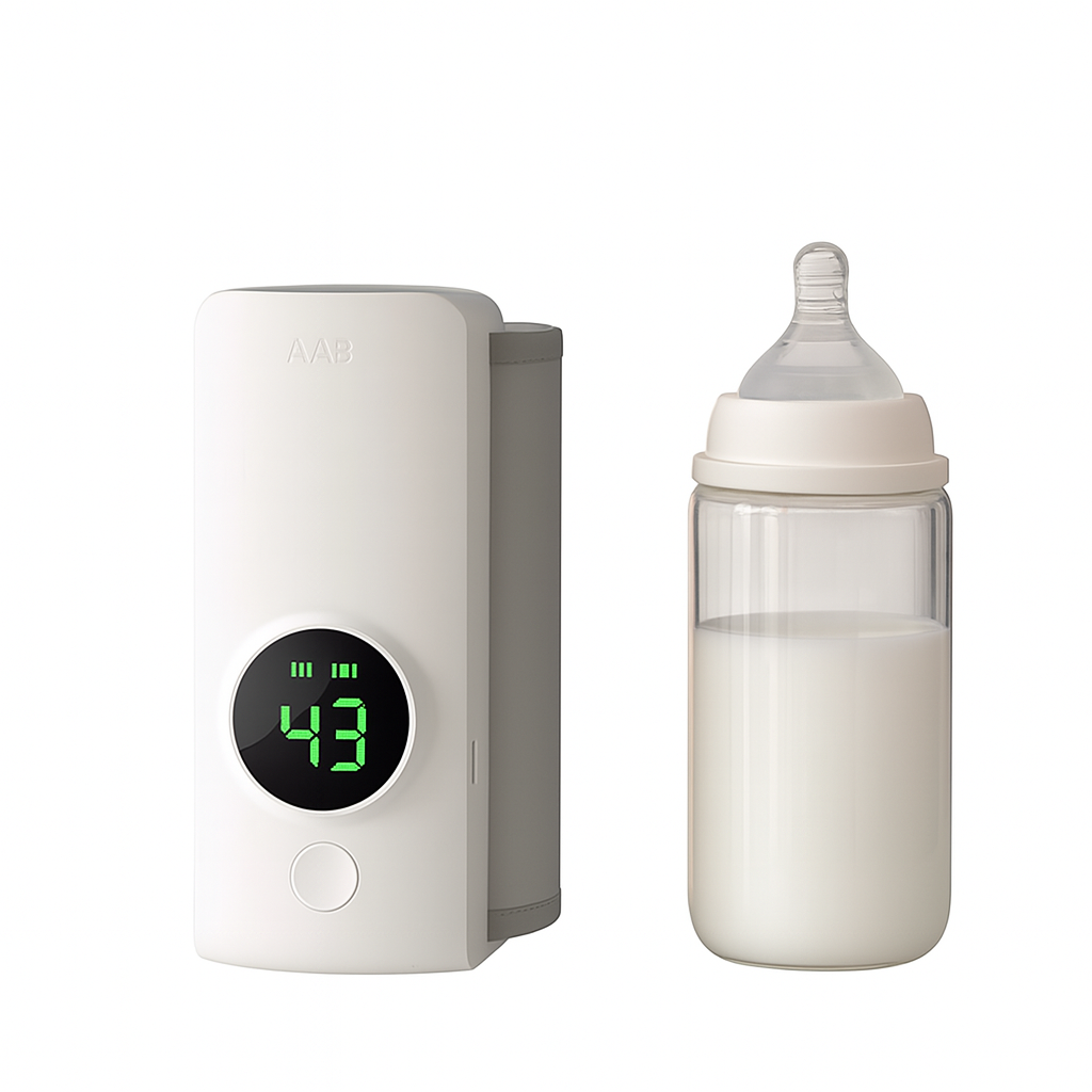 Travel-Friendly Baby Bottle Warmer | Quick Heating, USB Powered & Ideal for Newborns on the Go