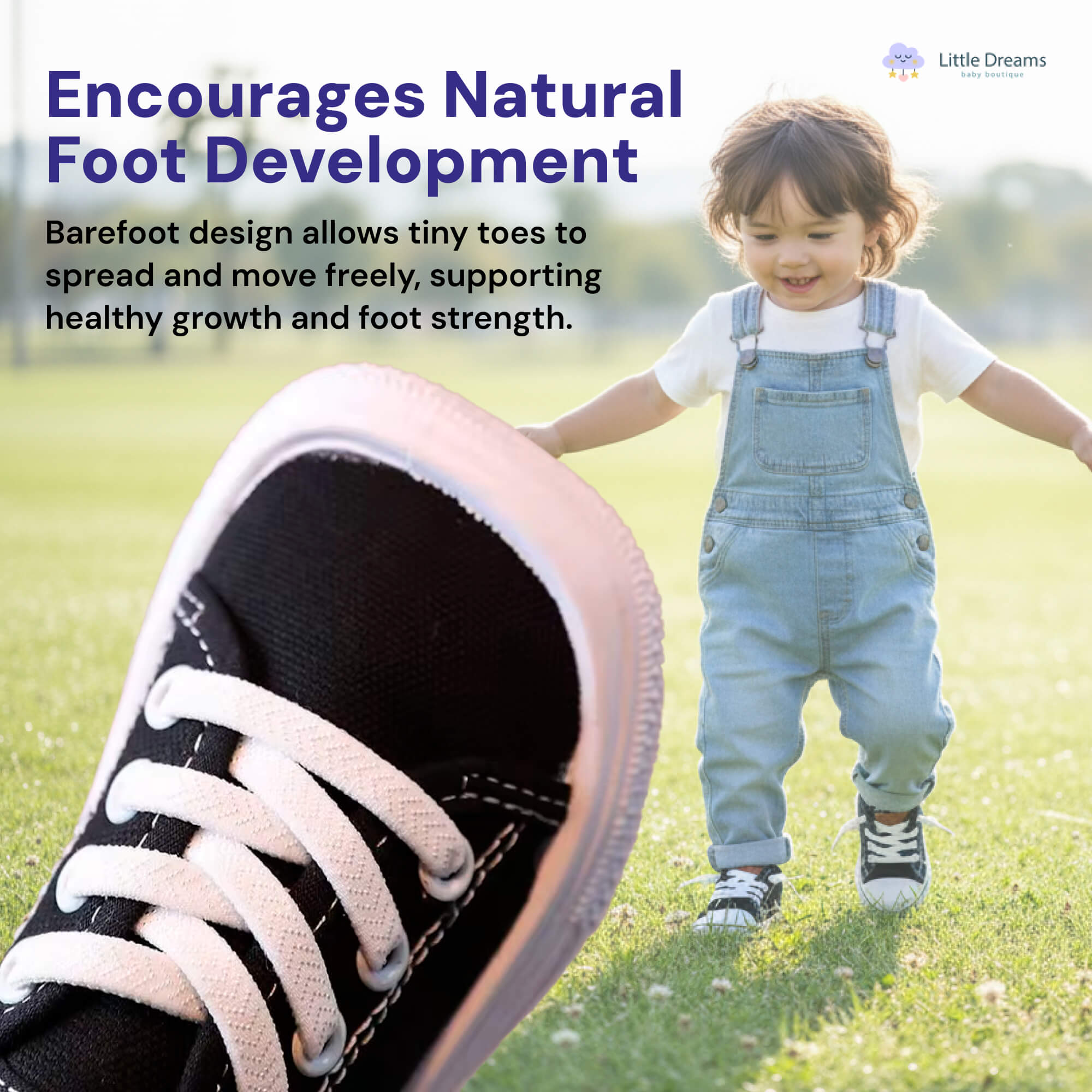 Children's Ergonomic Barefoot Sneakers | Anti-Slip, Breathable & Perfect for Active Play