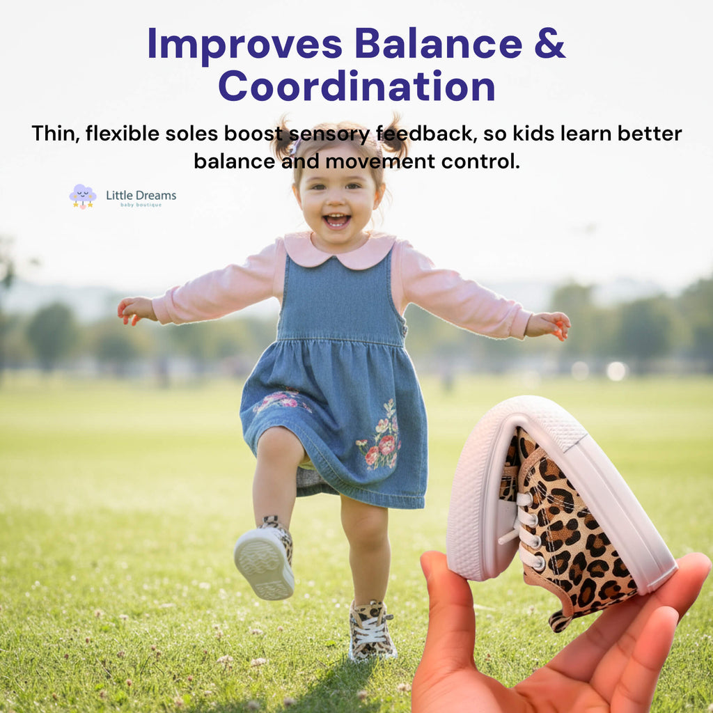 Children's Ergonomic Barefoot Sneakers | Anti-Slip, Breathable & Perfect for Active Play