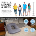 U Shaped Pregnancy Pillow | Full Body Support for Back, Legs & Belly for Pregnant Women