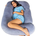 U Shaped Pregnancy Pillow | Full Body Support for Back, Legs & Belly for Pregnant Women