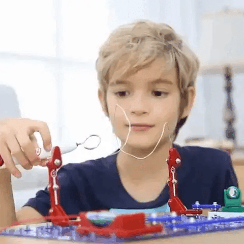 Interactive Easy-Build Electronics Kit for Kids | Color-Coded Parts & STEM Learning for Ages 5+