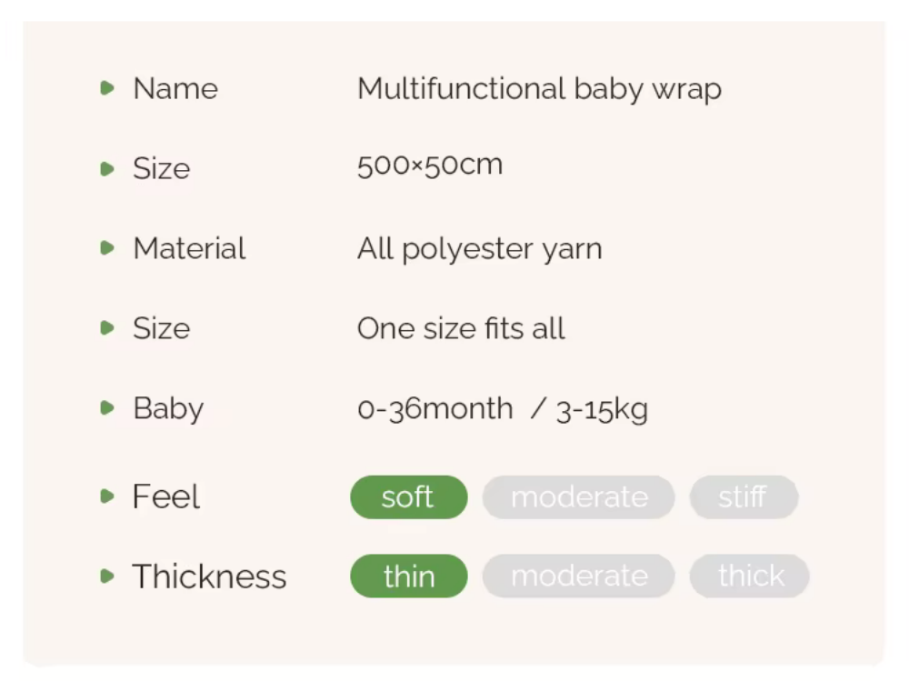 Ultra-Soft Cotton Newborn Baby Sling | 100% Breathable Cotton Ergonomic Carrier with Hands-Free Support and Certified Safety Standards