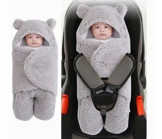 Baby Wrap Blanket | Soft, Adjustable & Warm for Infants During Winter Sleep