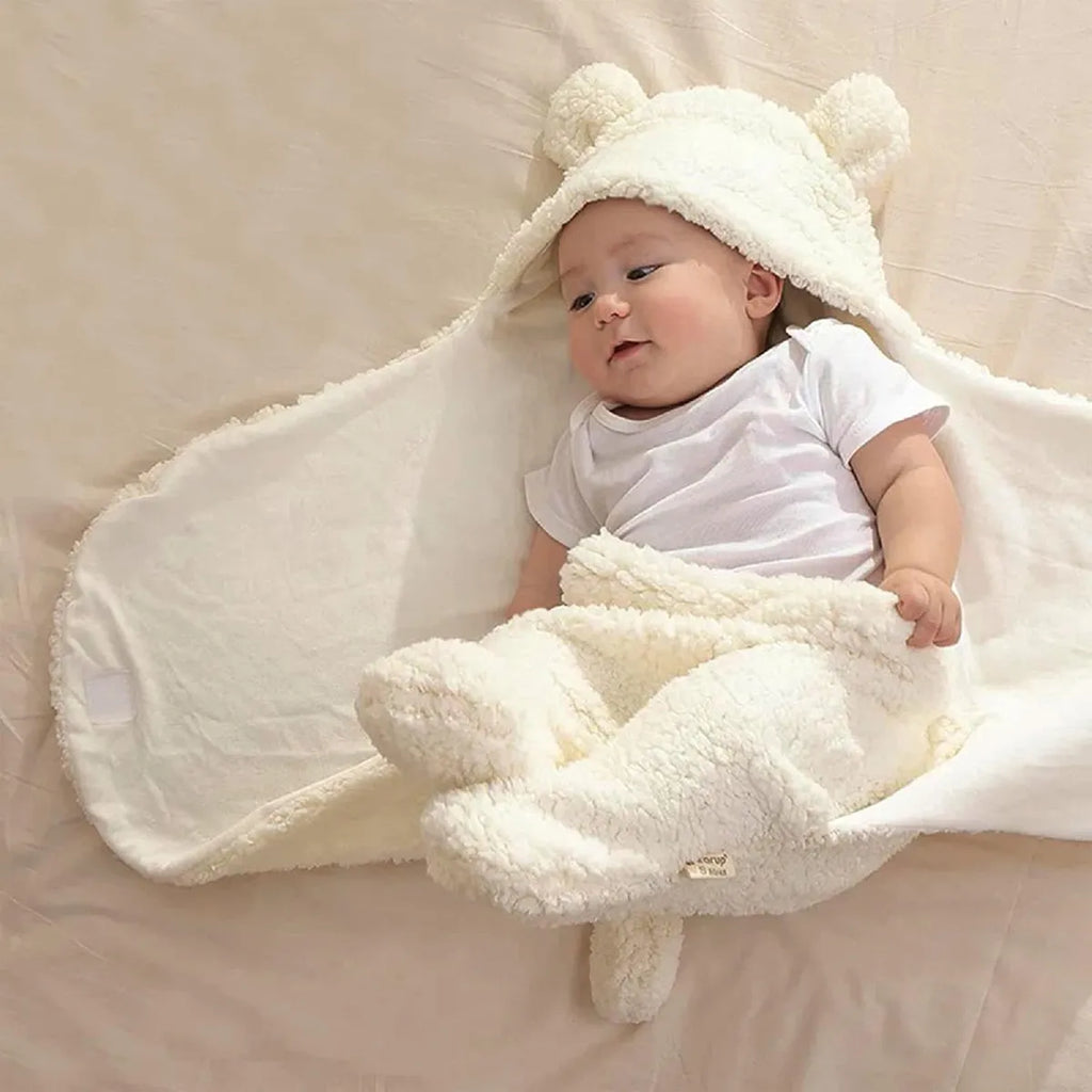 Baby Wrap Blanket | Soft, Adjustable & Warm for Infants During Winter Sleep