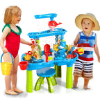 3-in-1 Outdoor Sand & Water Table | BPA-Free, Weather-Resistant & Ideal for Backyard Fun and Summer Play for Kids