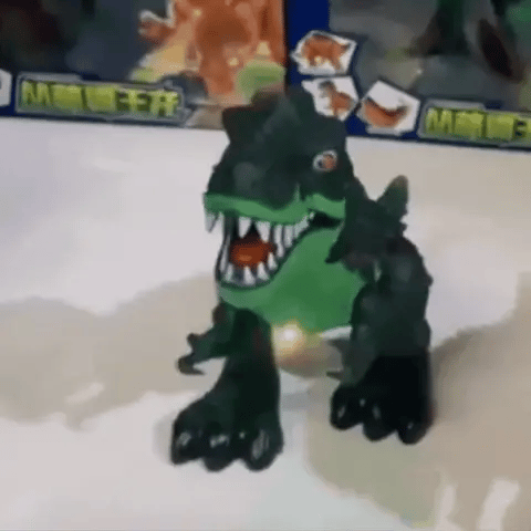 Robotic Dinosaur Toy – Interactive Dinosaur Robot with Sound, Lights & Touch-Activated Movement for Kids